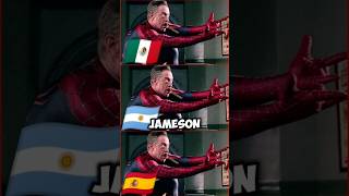 J JONAH JAMESON Mismo Idioma Diferente Doblaje spiderman spiderman3 tobeymaguire [upl. by Ahseiyt]