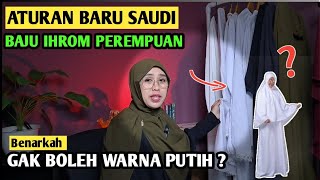 ATURAN BARU BAJU IHROM PEREMPUAN PAKAIAN IHROM PEREMPUAN [upl. by Leacock]