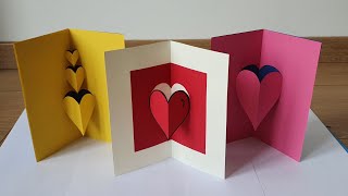 Tuto n°73 carte popup coeur facile [upl. by Bourne360]