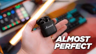 My New Daily Earphones  Marshall Minor 3 Review [upl. by Nallad429]