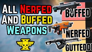 I Tested ALL The Nerfed and Buffed Weapons Helldivers 2 New Patch [upl. by Gisele888]