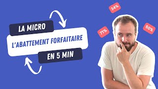 Labattement forfaitaire en microentreprise ➗ [upl. by Lundell]