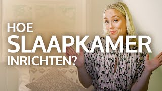 SLAAPKAMER INRICHTEN doe je zo [upl. by Adnam]