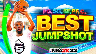 BEST JUMPSHOTS for EVERY BUILD in NBA 2K22 100 GREENLIGHT FASTEST JUMPSHOTS w BEST BADGES NBA2K22 [upl. by Molli235]