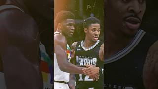 Ja Morant or Anthony Edwards 🤔 nbaedits nbahighlights shorts [upl. by Rubliw]