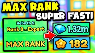 Best Method to get MAX RANK Super Fast in Pet Sim 99 [upl. by Hoffer225]