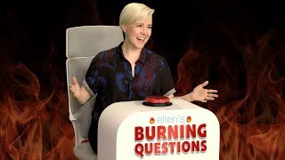 YouTuber Hannah Hart Takes on Ellen’s Burning Questions [upl. by Jan]