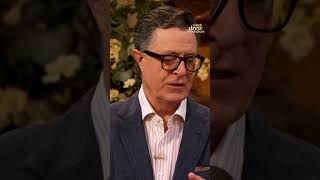 Stephen Colbert Reveals the Surprising Way He Met His NowWife  Shorts [upl. by Maxia986]