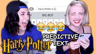 Harry Potter Predictive Text Impressions We cried again Sorcerers Stone ft Brizzy Voices [upl. by D'Arcy]