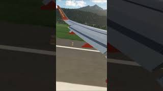 A320 takeoff in srtrong wind  MSFS [upl. by Wiles636]