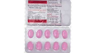 QUSTIGRESS SR 200 Tablets Quetiapine Fumarate Sustained Release Tablets 200 mg [upl. by Isidro]