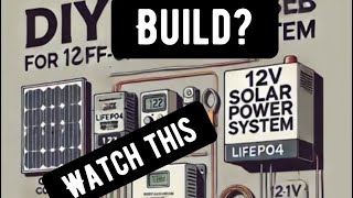 DIY 12V Solar Power System Complete Build amp LiFePO4 Battery Guide [upl. by Alyakcm320]