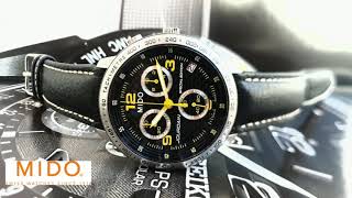 Mido Jourdain special edition Swiss chronograph ETA quartz moviment [upl. by Stine]