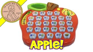 VTech Preschool Learning Alphabet Apple 26 Sounds Musical Time Clock [upl. by Jaclyn808]