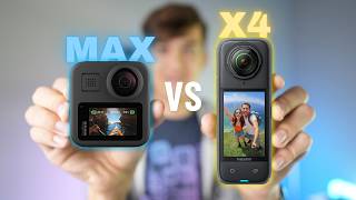 ULTIMATE 360° Camera Showdown  GoPro MAX vs Insta360 X4 [upl. by Carce]