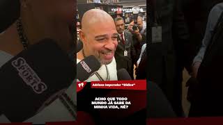 DIDICO EMOCIONADO 🥹🎤🗣️ForadeCampo Adriano Didico [upl. by Wiese]