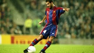 Pep Guardiola • Goals •Skills •Assists Barcelona [upl. by Ayirp407]