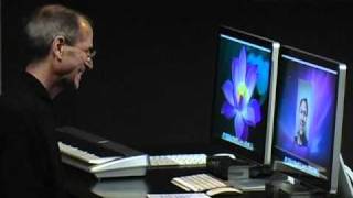 Apple CEO Steve Jobs demonstrates FaceTime on a Mac [upl. by Eiramac]