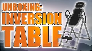 Unboxing Inversion Table amp Assembly [upl. by Vivian546]