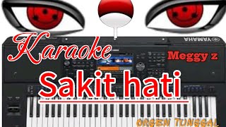 karaoke dangdut sakit hati Meggy zfull bass [upl. by Nadabb]