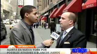 Alerta en Nueva York por posibles ataques a judíos  NTN24COM [upl. by Pernas]