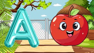 A Apple Song  Inspired By ABC song Gracies Corner  Nursery Rhymes  Kids Songs 79 [upl. by Zanas221]