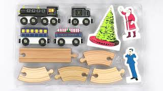 Unboxing a Brand New Masterpieces Polar Express Train Set [upl. by Decrem]