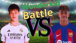 Wonderkid Battle Arda Güller vs Lamine Yamal 🤯 euro lamineyamal ardagüler realmadrid barca [upl. by Neilla842]