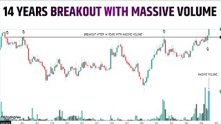 14 YEARS MULTIYEAR BREAKOUT WITH HUGE VOLUME  BEST STOCKS FOR SWING AND LONGTERM TRADING [upl. by Eerihs]