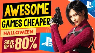 15 Amazing PSN HALLOWEEN Sale 2024 Game Deals to Buy Must Own PS5PS4 Games WAY CHEAPER [upl. by Rora461]