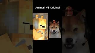 Animasi VS Original obit teriak ft Obit Minecraft Animasi [upl. by Malti]