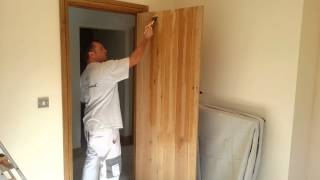 A pro guide on how to apply Osmo Oil to interior oak doors  Painting tutorial  demonstration [upl. by Aslehc569]