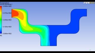 Hot and cold water mixing in ANSYS Fluent [upl. by Leia]