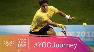 Tennis  Best moments of Nanjing 2014 YOGjourney [upl. by Sadoc980]