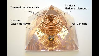 How To Make Orgonite Pyramids 101 Dollar Tree Style [upl. by Anne-Corinne]