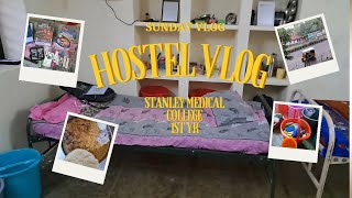 Hostel sunday vlog  Stanley Medical college  Girls Hostel 1st year MBBS vlog [upl. by Gayla799]