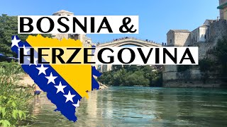 Bosnia and Herzegovina  Cinematic Travel Video in 4K [upl. by Fleur]