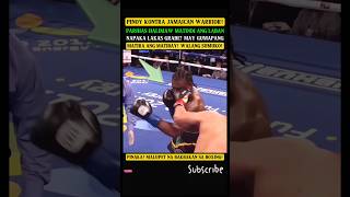 NAKO WASAK PINOY NAKIPAG SABAYAN SA HALIMAW NA BOXER NG JAMAICA AYAW PAAWAT GRABE [upl. by Philbert]