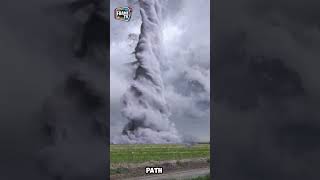 Tornado Strike 🌪️ tornado extremeweather naturepower [upl. by Aliuqa]