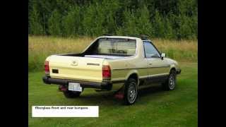 1982 Subaru Brat restoration slideshow [upl. by Adnilemre327]