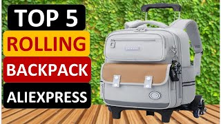 Top 5 Best Rolling Backpack in 2024 [upl. by Peednus]