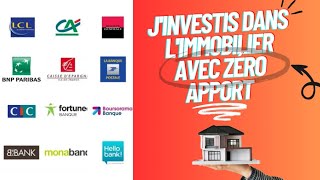 Comment investir dans l’immobilier avec 0 euros   Obtient ton crédit immobilier avec Zéro apport [upl. by Hough355]