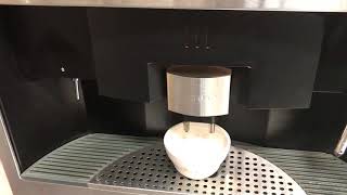 Miele Espresso Machine Leaking  Test after Pump Replacement 1388 [upl. by Laud]