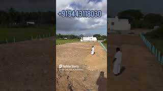 5 lakhs land for sale Nagercoil Suchindrum 4 way 📞 9443118030 [upl. by Drawdesemaj]