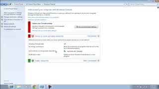 How to Turn off Windows Firewall in Windows 7 [upl. by Caton72]