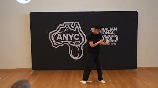 2024 Australian National Yoyo Championships 1A Div 9th Jack Yu [upl. by Truk67]