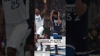 NBA Start or Cut  Karl Towns vs PJ Washington nba 2k24 nba2k24 [upl. by Howlyn528]