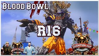 Blood Bowl 2  CCL S51 Ro16  Harpick Halfling vs Dionysian Dwarf [upl. by Halsted]