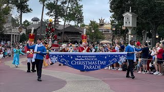 Christmas ParadeMickeys Once Upon a Christmastime ParadeFilming November 12 2023 [upl. by Ariella]