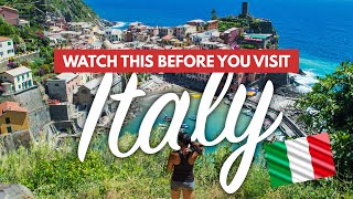 ITALY TRAVEL TIPS FOR FIRST TIMERS  50 MustKnows Before Visiting Italy  What NOT to Do [upl. by Nelyk]